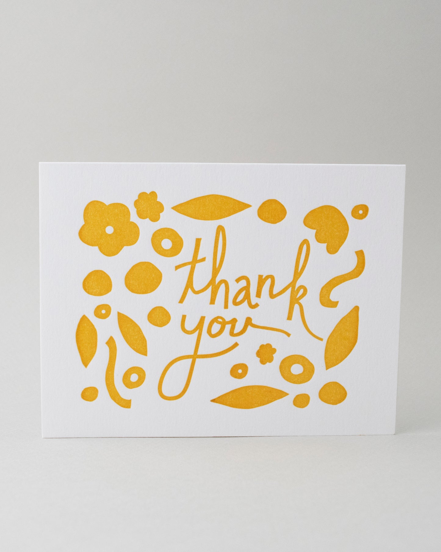 Yellow Garden TY Cards, Set of 6 #050B