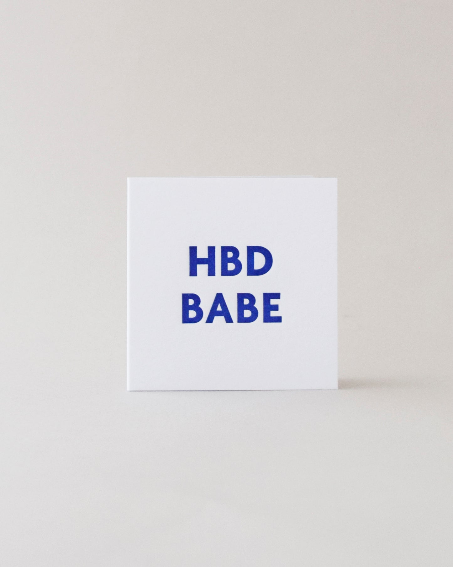 Mini HBD Babe Card #142