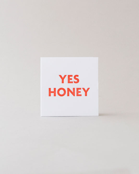 Mini Yes Honey Card #144