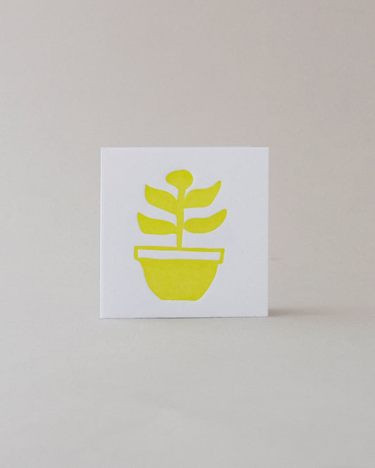 Mini House Plant Card #145