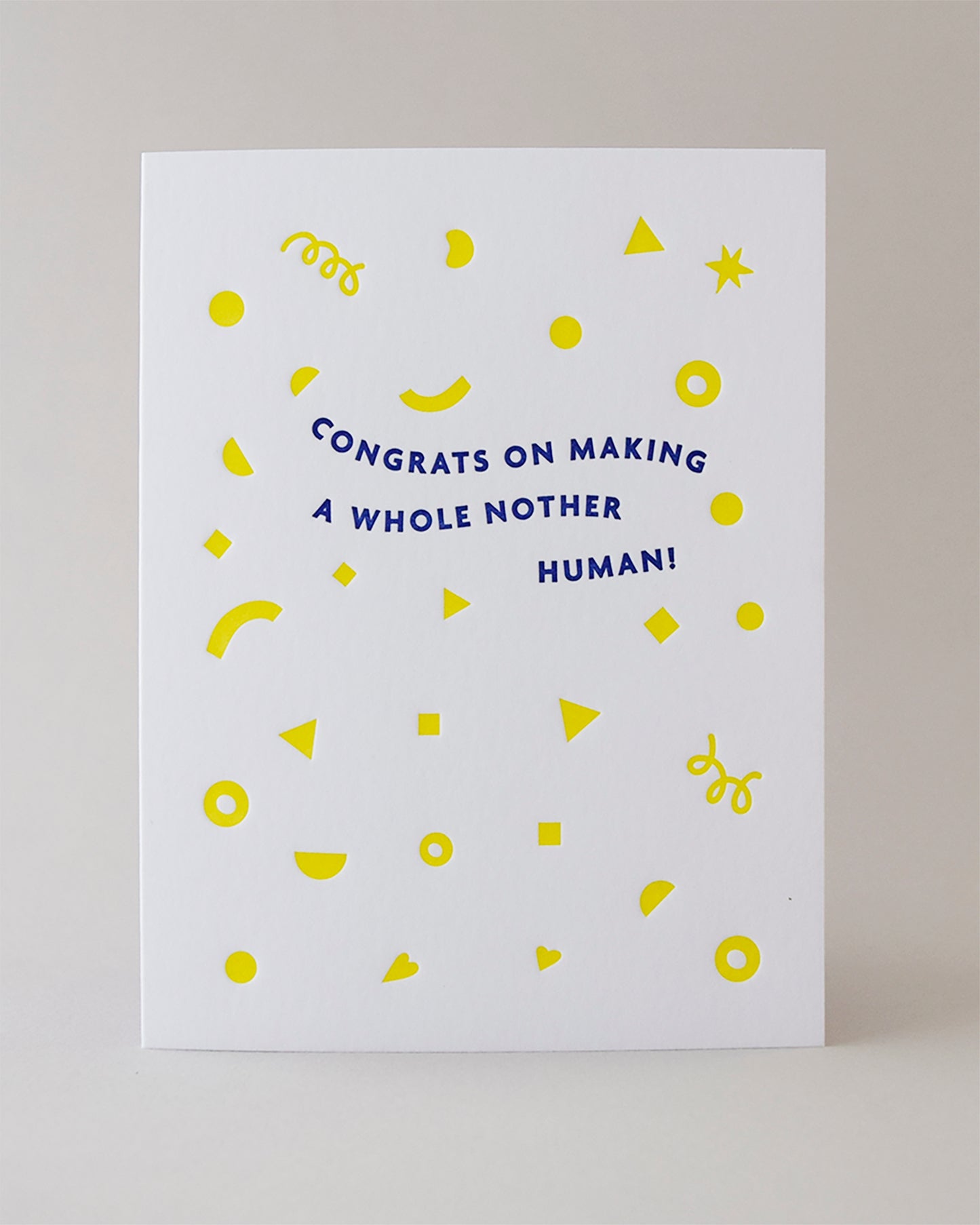 Nother Human Confetti Card #171