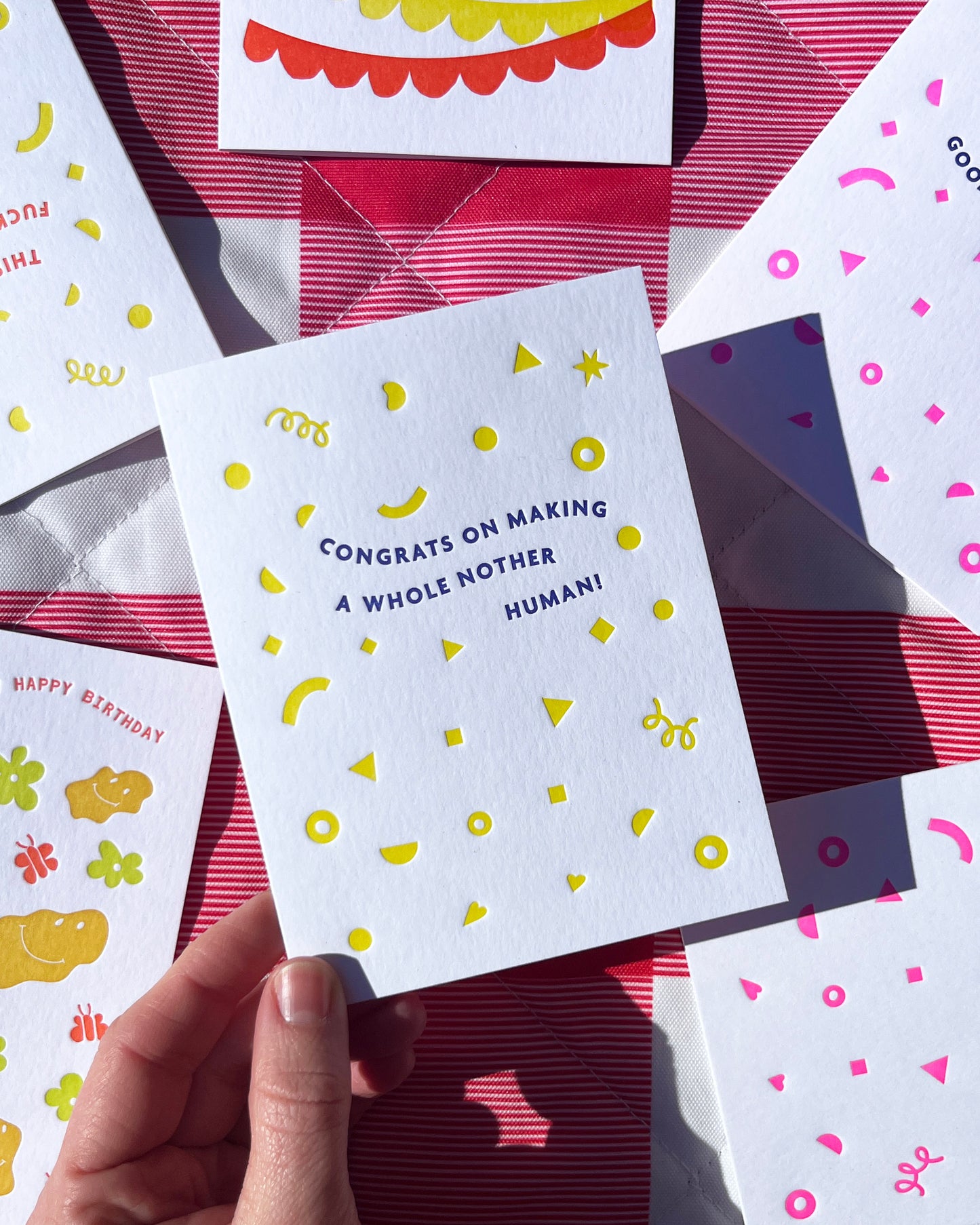 Nother Human Confetti Card #171