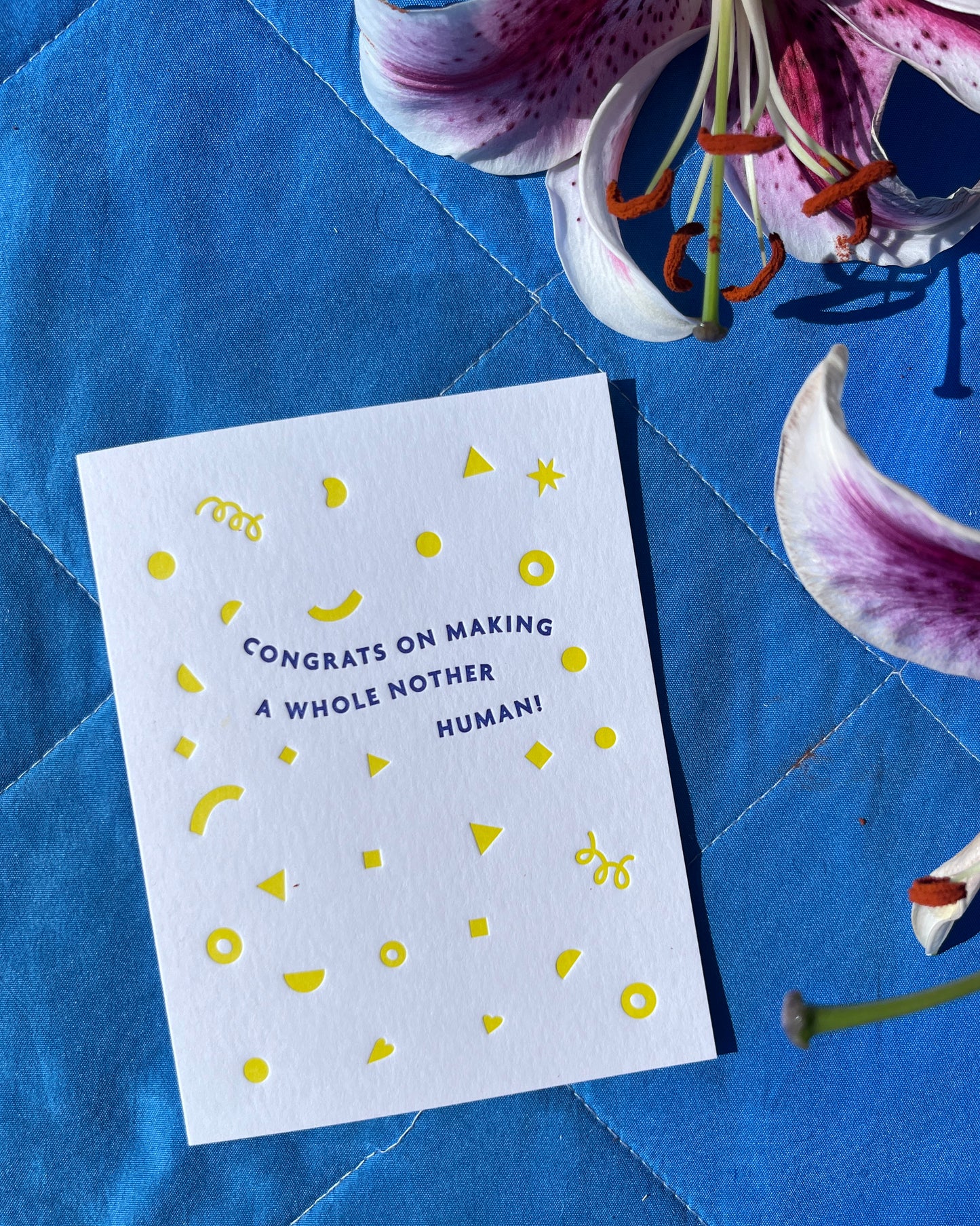 Nother Human Confetti Card #171