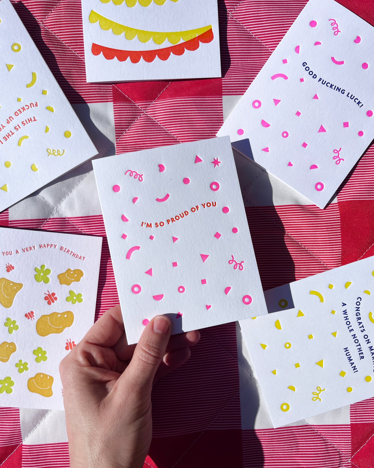 Proud of You Confetti Card #172