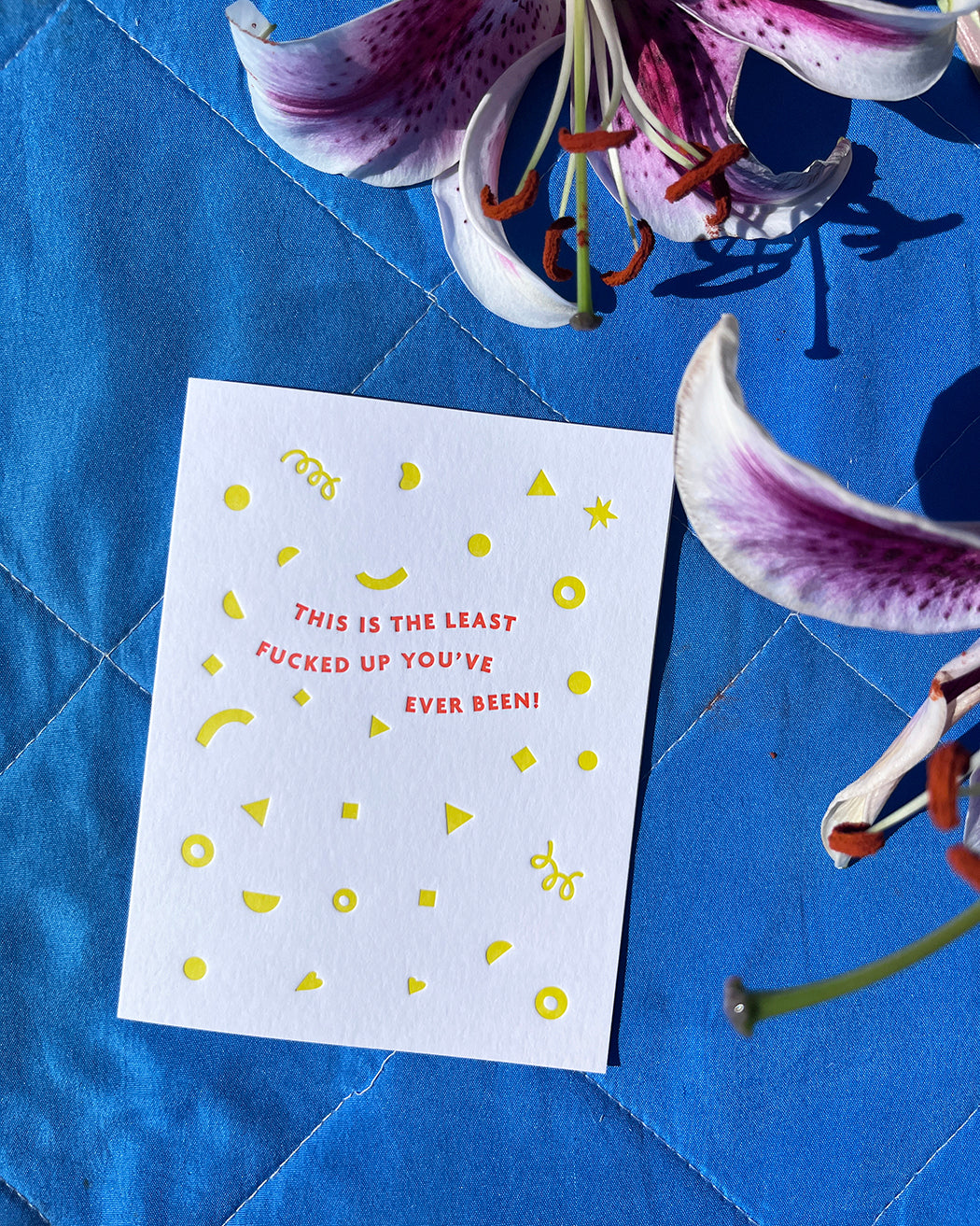 Ever Been Confetti Card #173