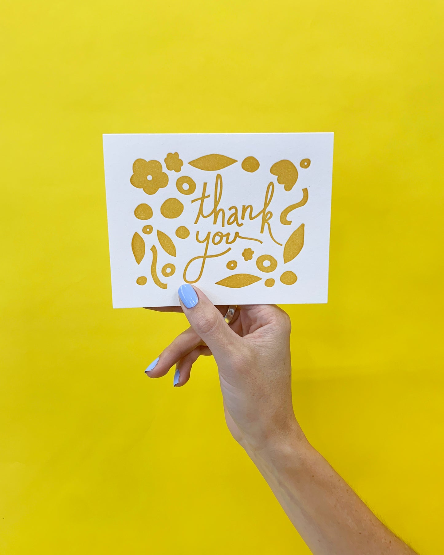 Yellow Garden TY Card #051