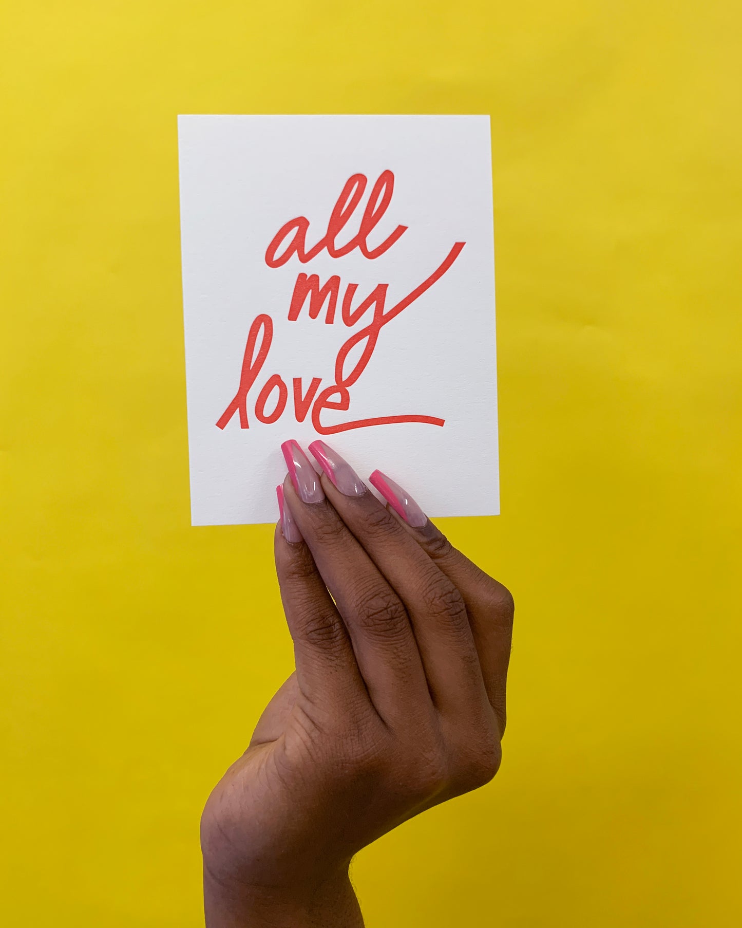 All My Love Card #044