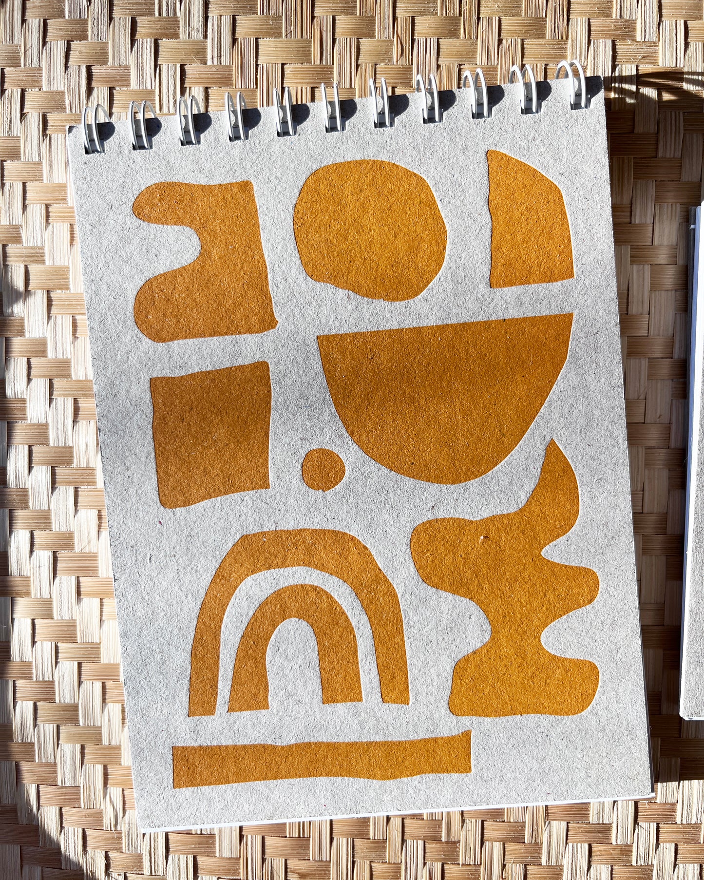 Large Clementine Shape Play Sketchbook