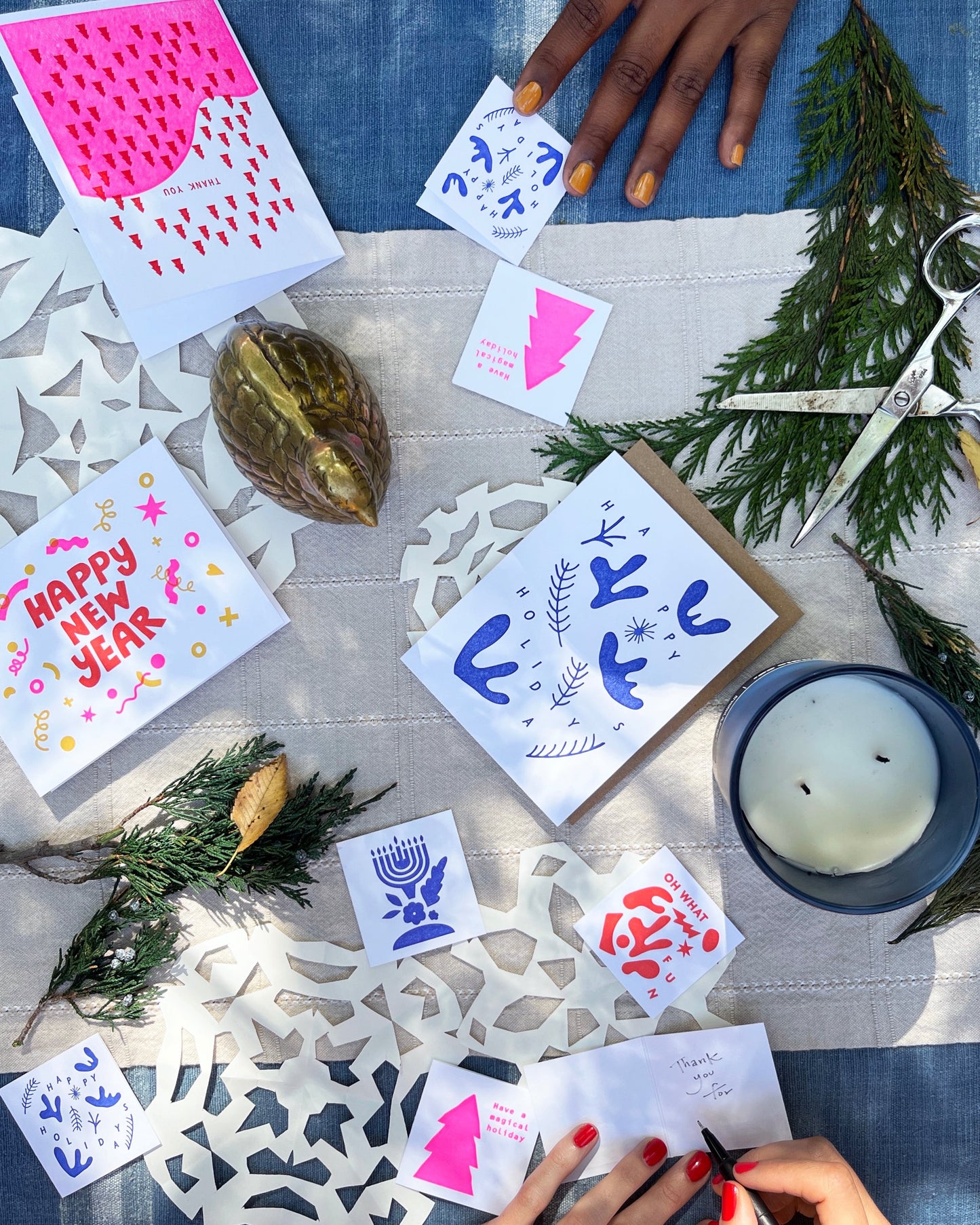 Happy Hanukkah Mini Card #065