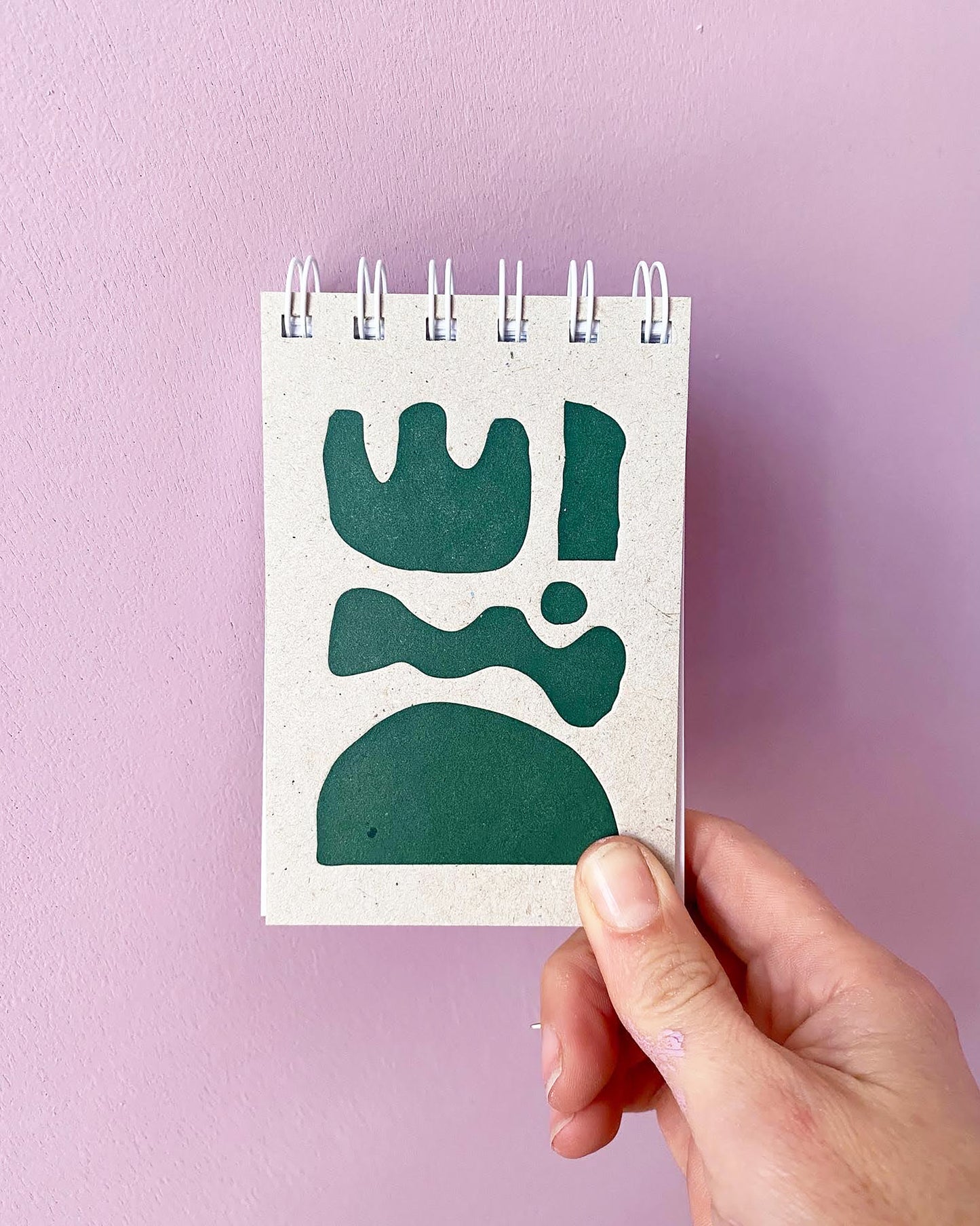 Small Green Shape Play Sketchbook