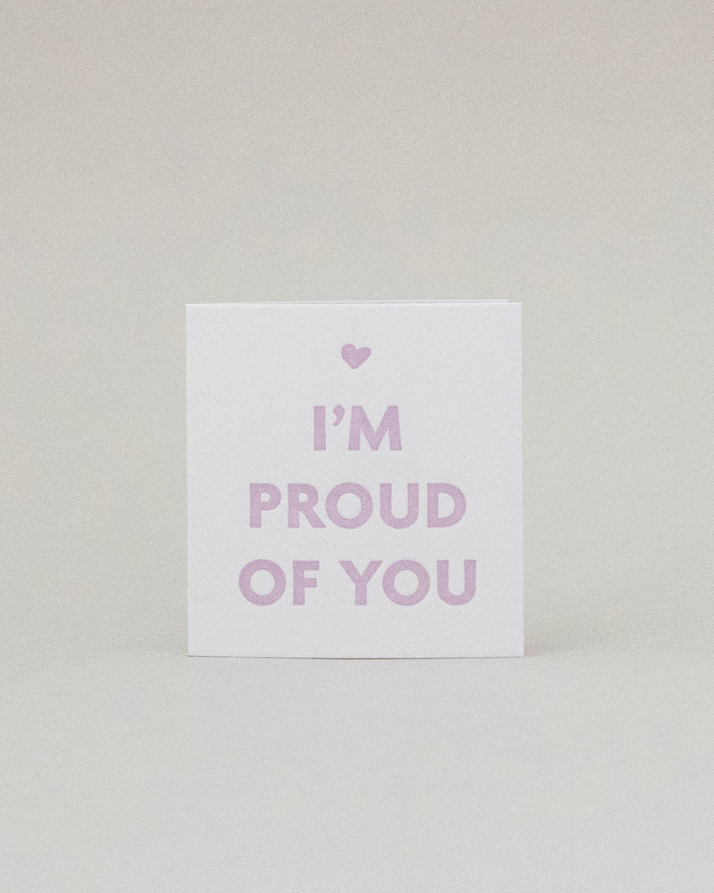 Mini Proud of You Card #028