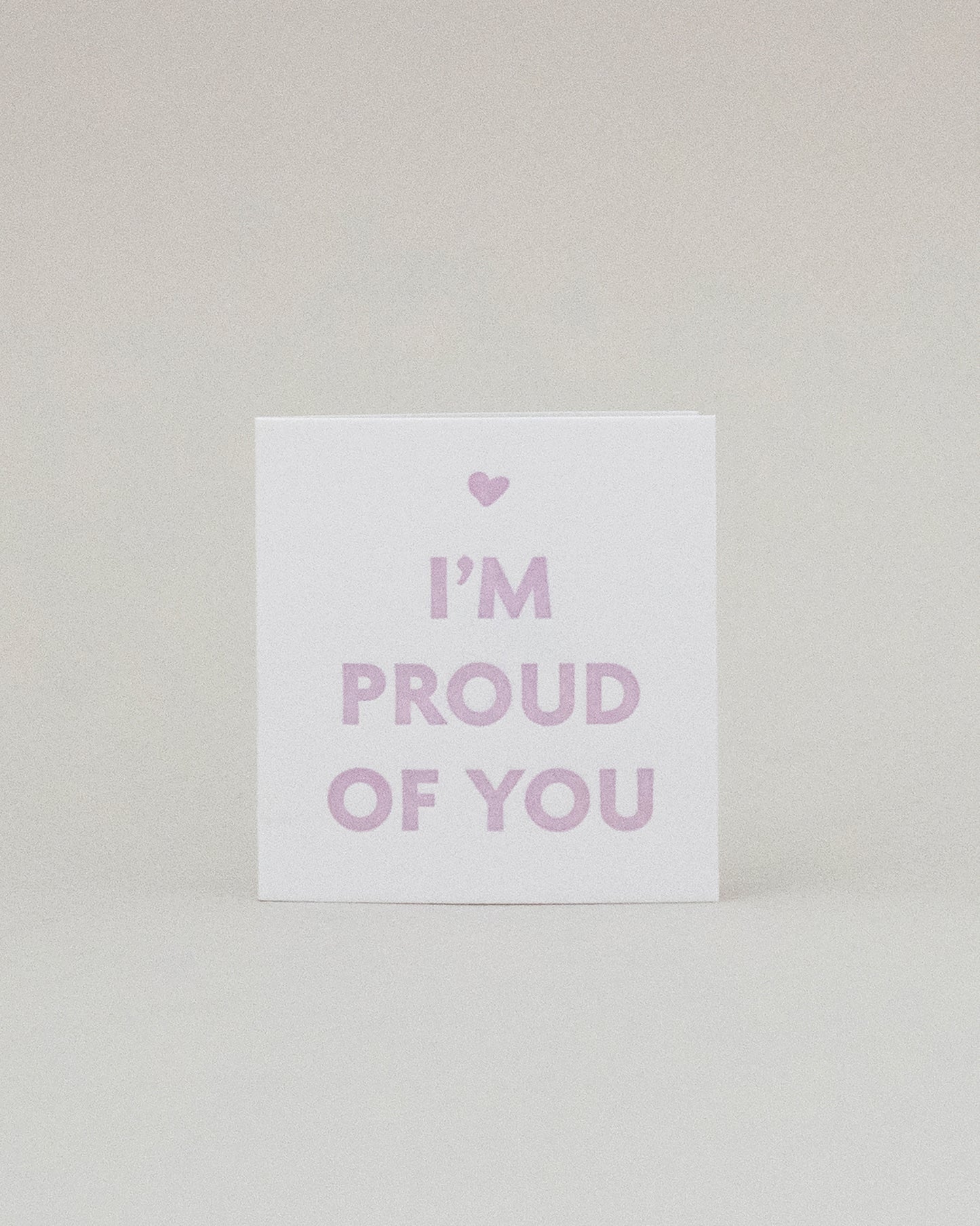 Mini Proud of You Card #028
