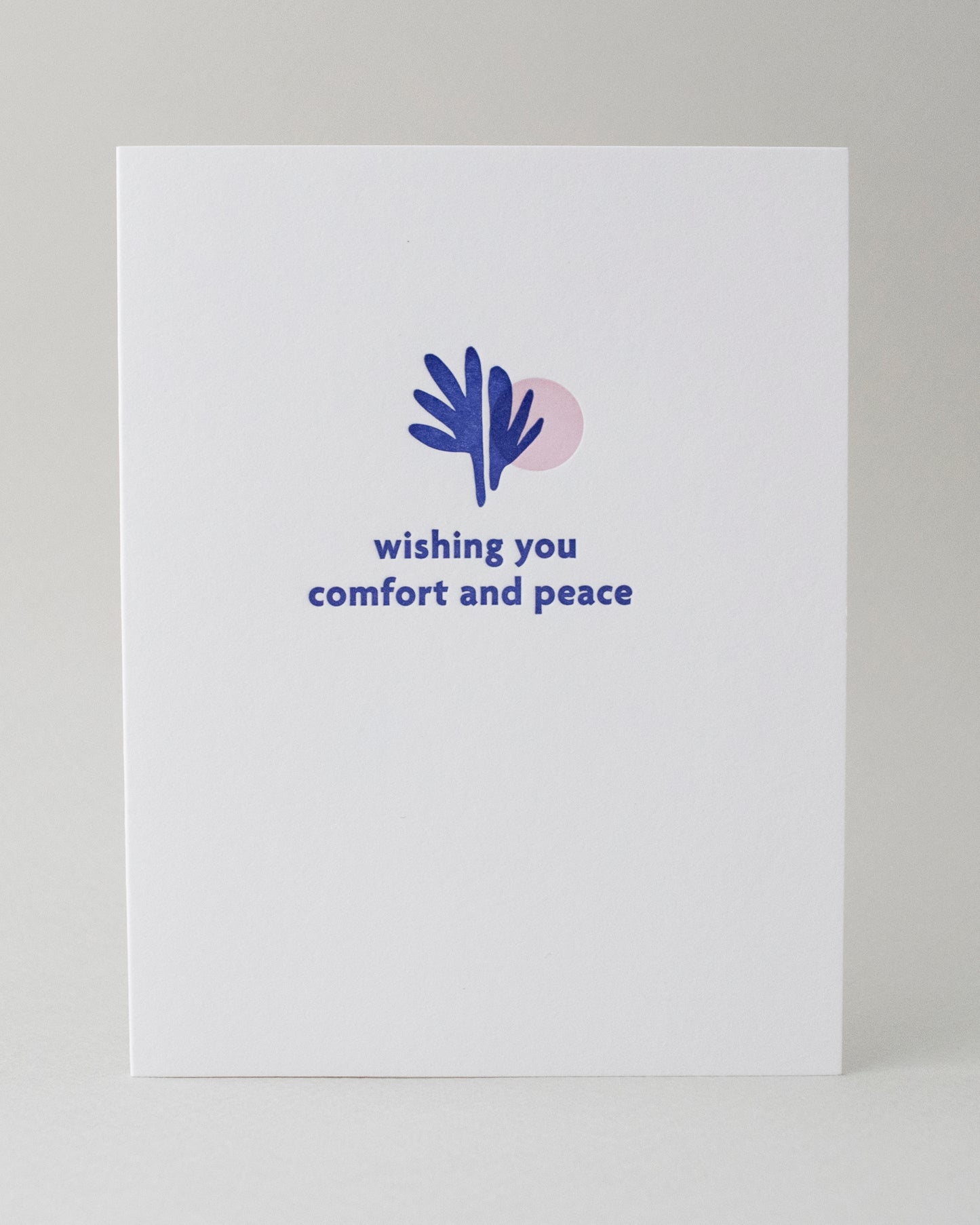 Peace & Comfort Card #034