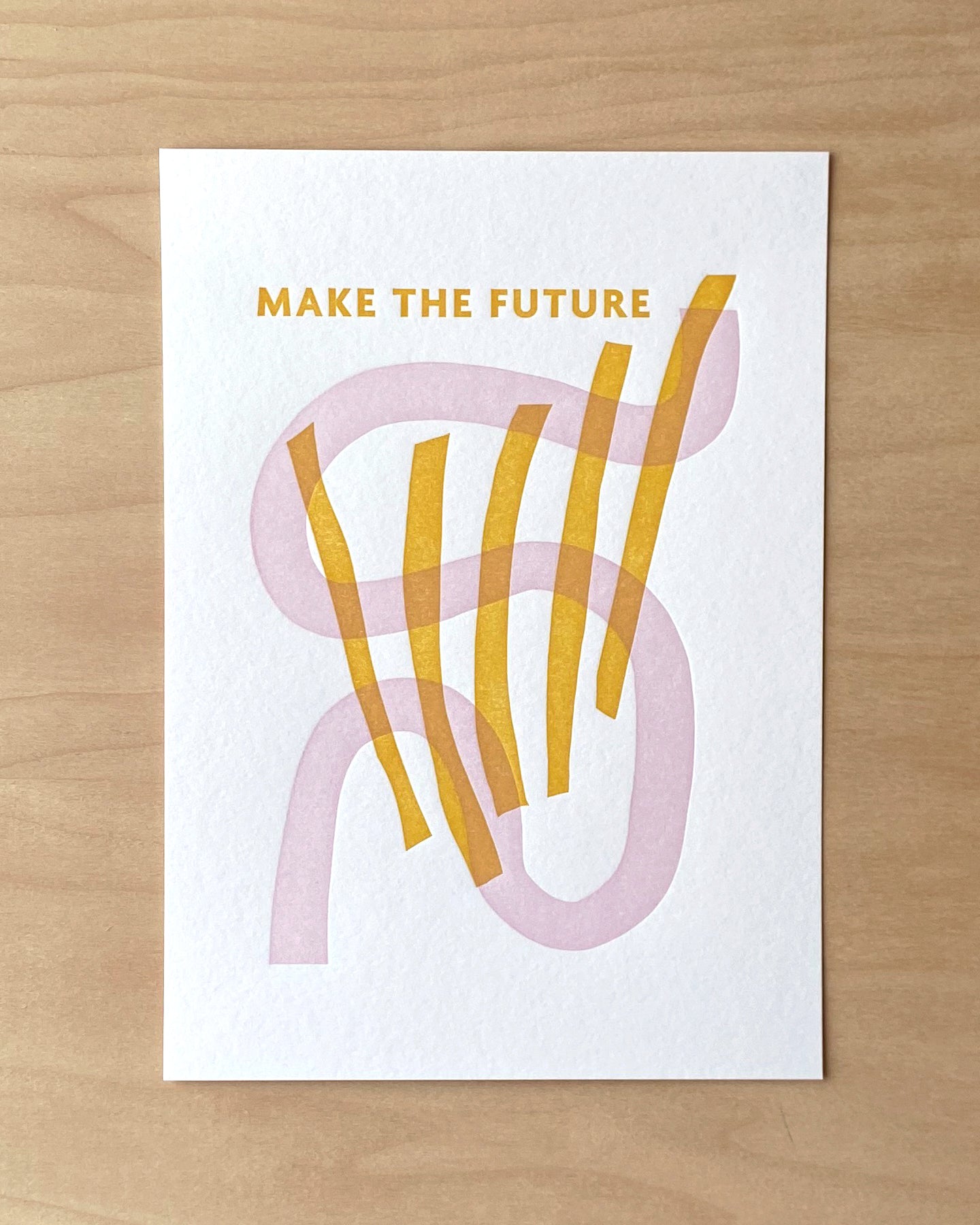 5x7" Make The Future Art Print #058