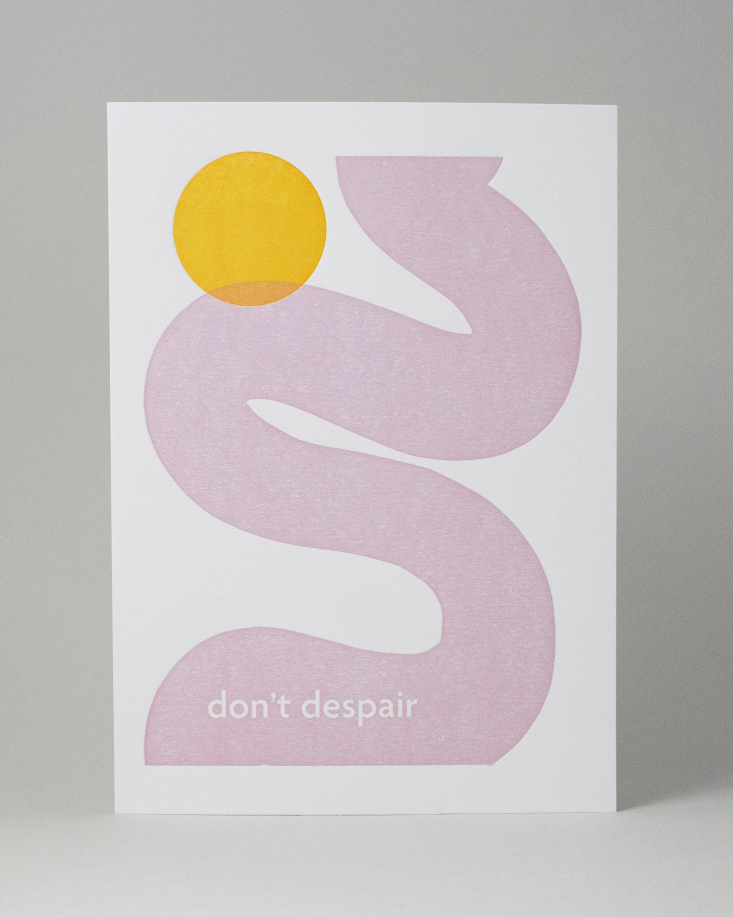 5x7" Don't Despair Art Print #060