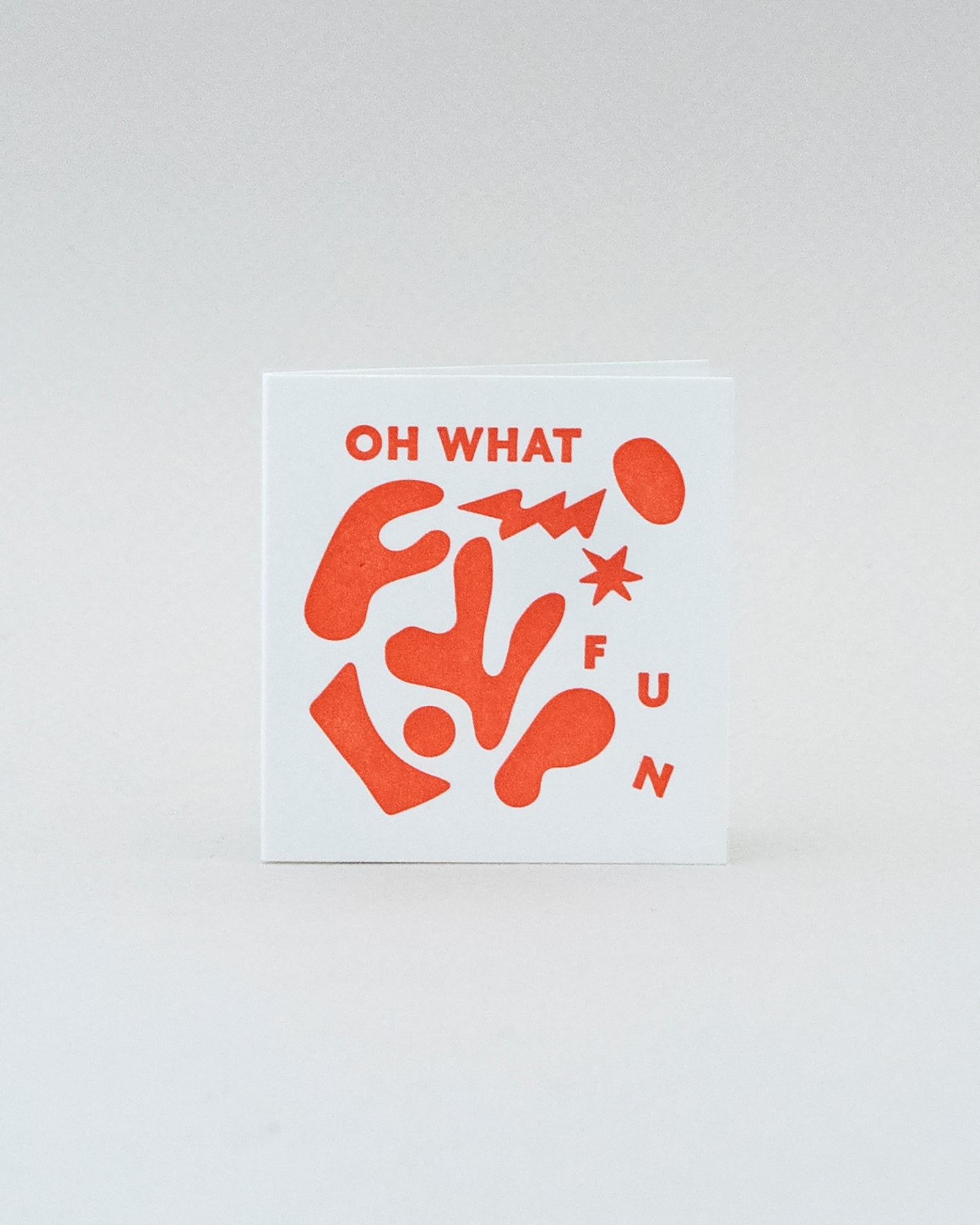 Oh What Fun Mini Card #066