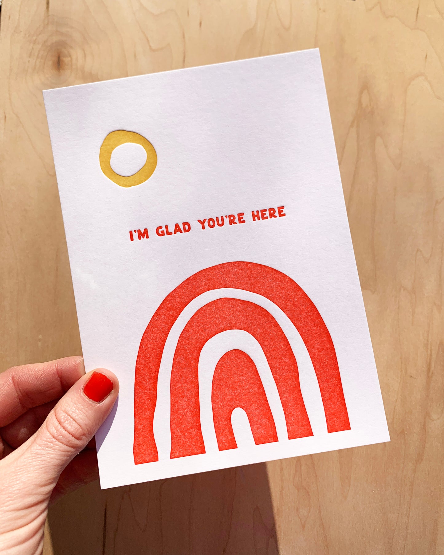5x7" Glad Art Print #072