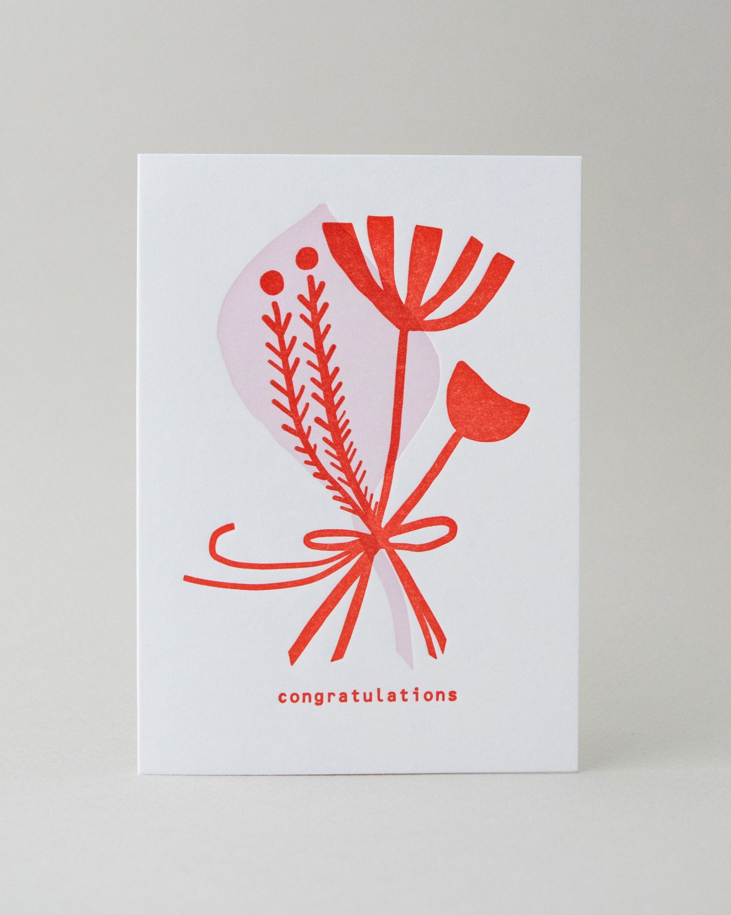 Congrats Bouquet Card #080