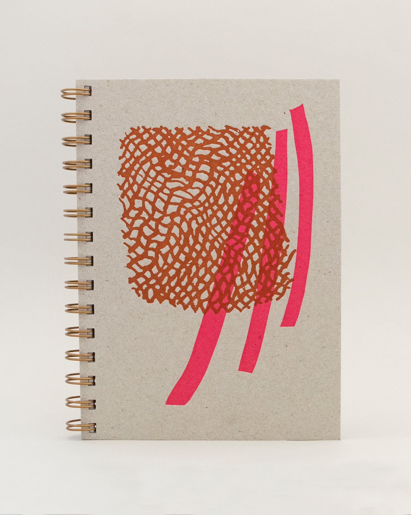 Rust/Pink Breeze Notebook