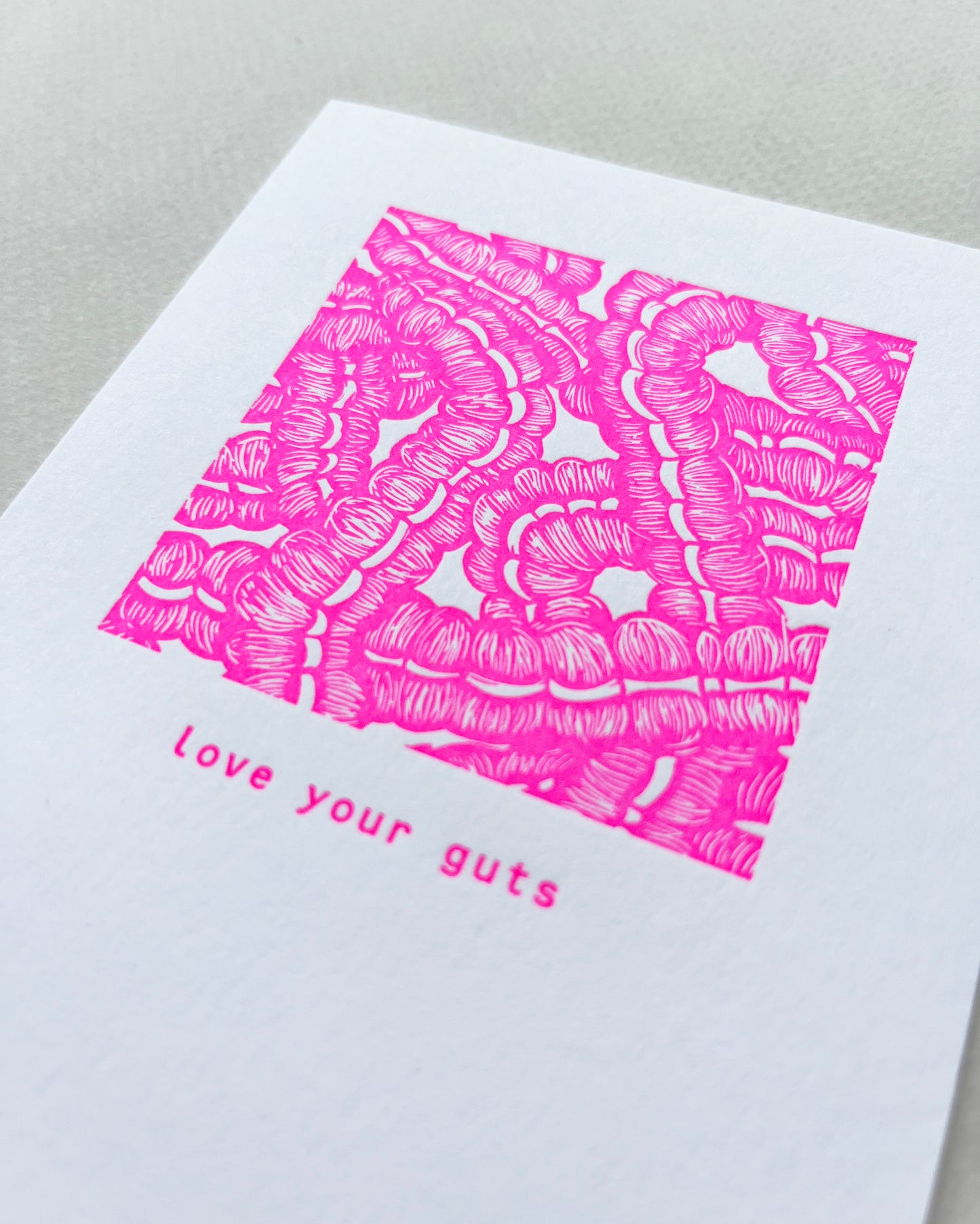 Guts Card, Crony Press x Meshwork, #114