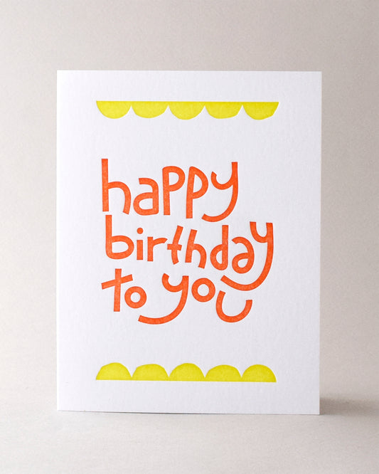 Happy Birthday To You Card #049