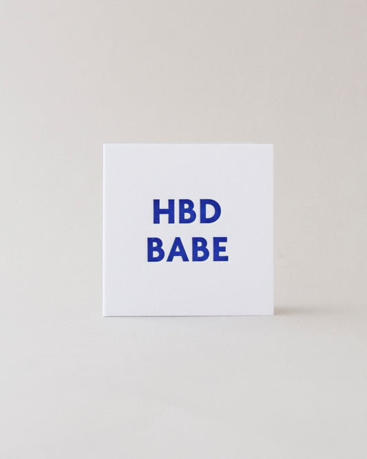 Mini HBD Babe Card #142