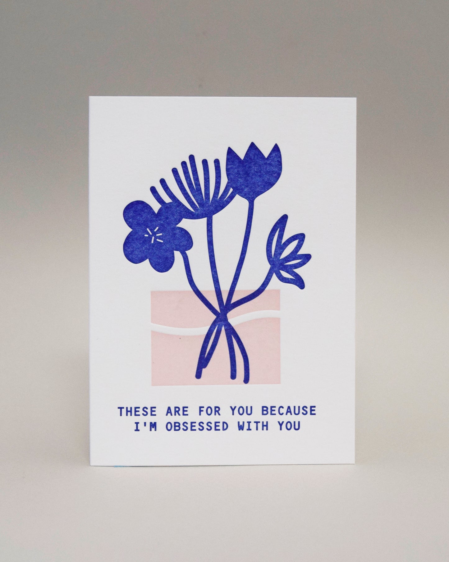 Obsessed Bouquet Card #155