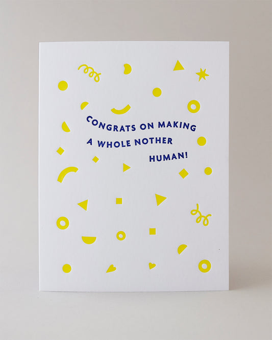 Nother Human Confetti Card #171