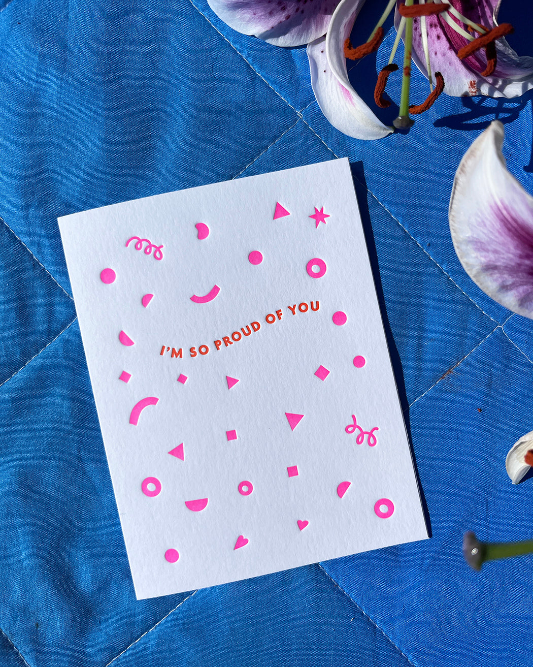 Proud of You Confetti Card #172