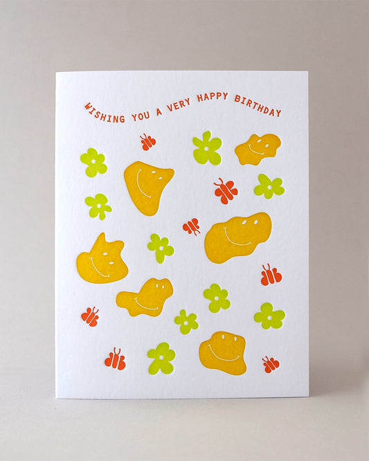 Smiley Butterfly Bday Card x Karma (limited edition!) #176