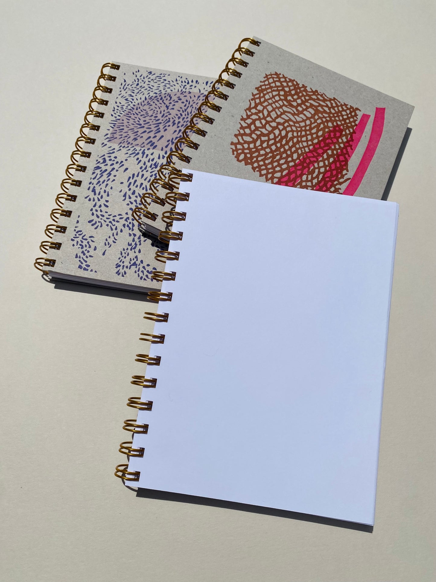 Rust/Pink Breeze Notebook