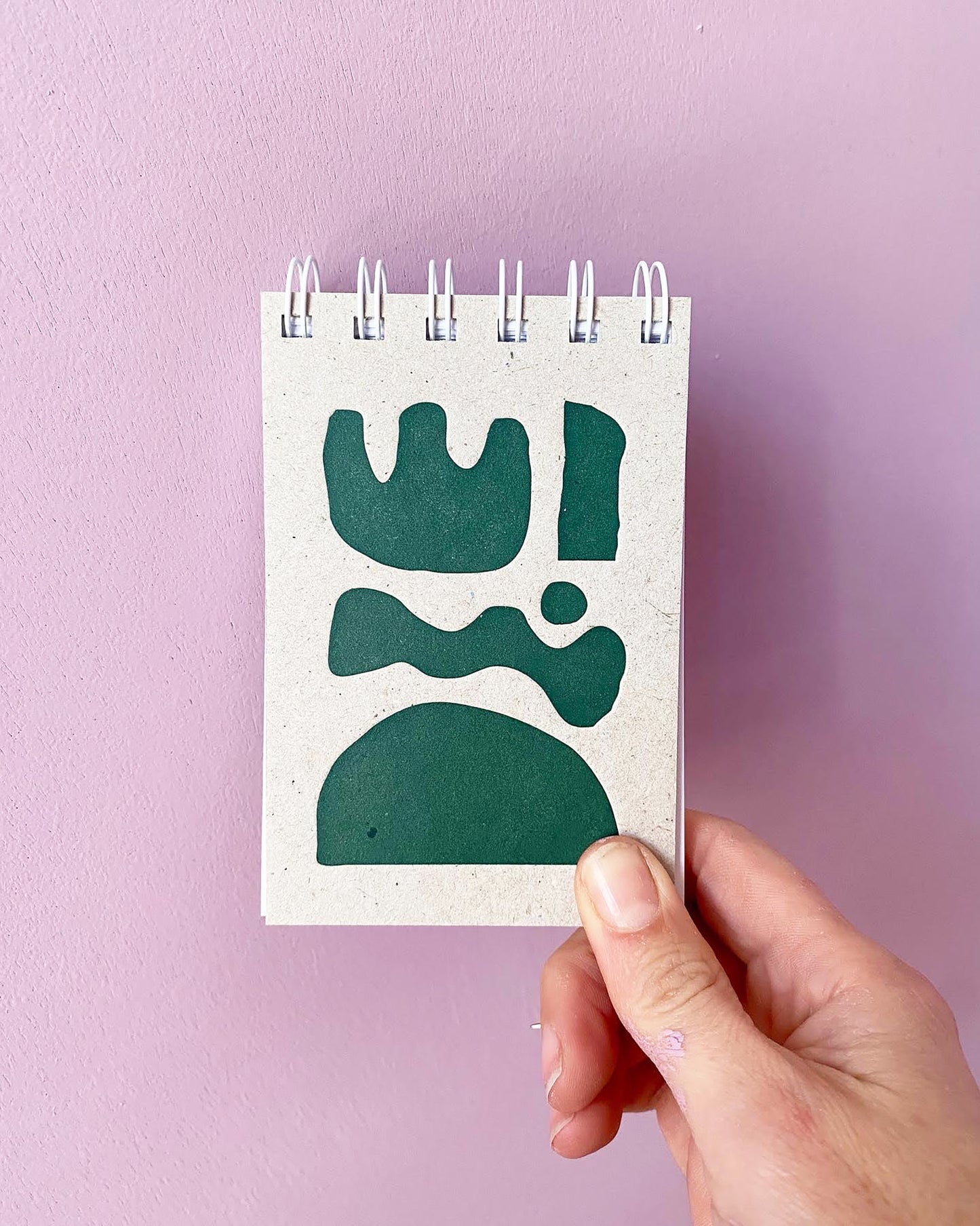 Small Green Shape Play Sketchbook