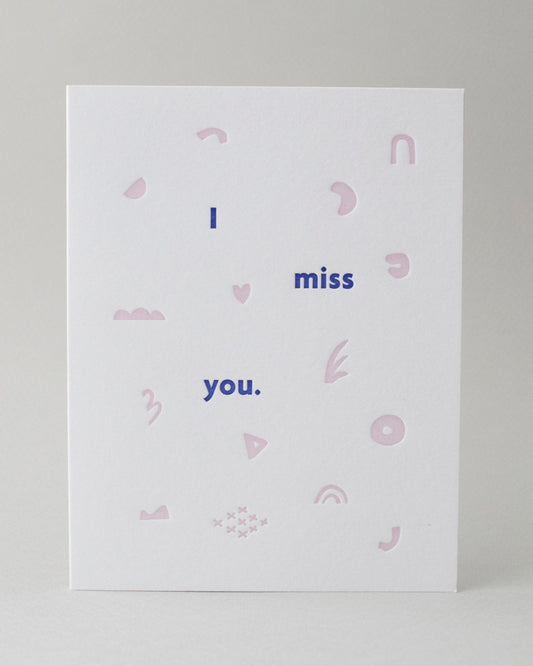 I Miss You Card #032