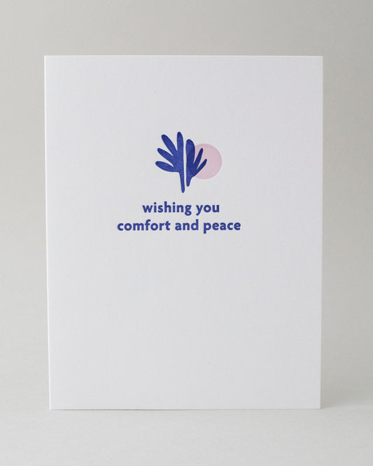 Peace & Comfort Card #034