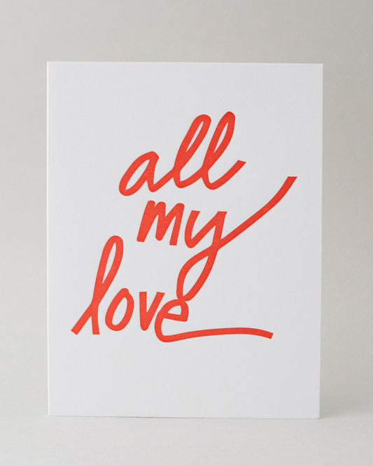 All My Love Card #044