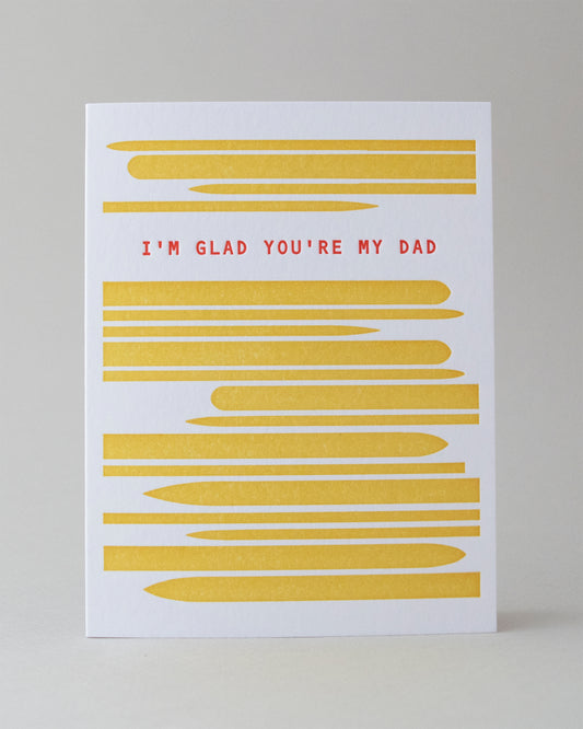 Glad Dad Card, Josiah Russell x Meshwork, #095 (limited edition)
