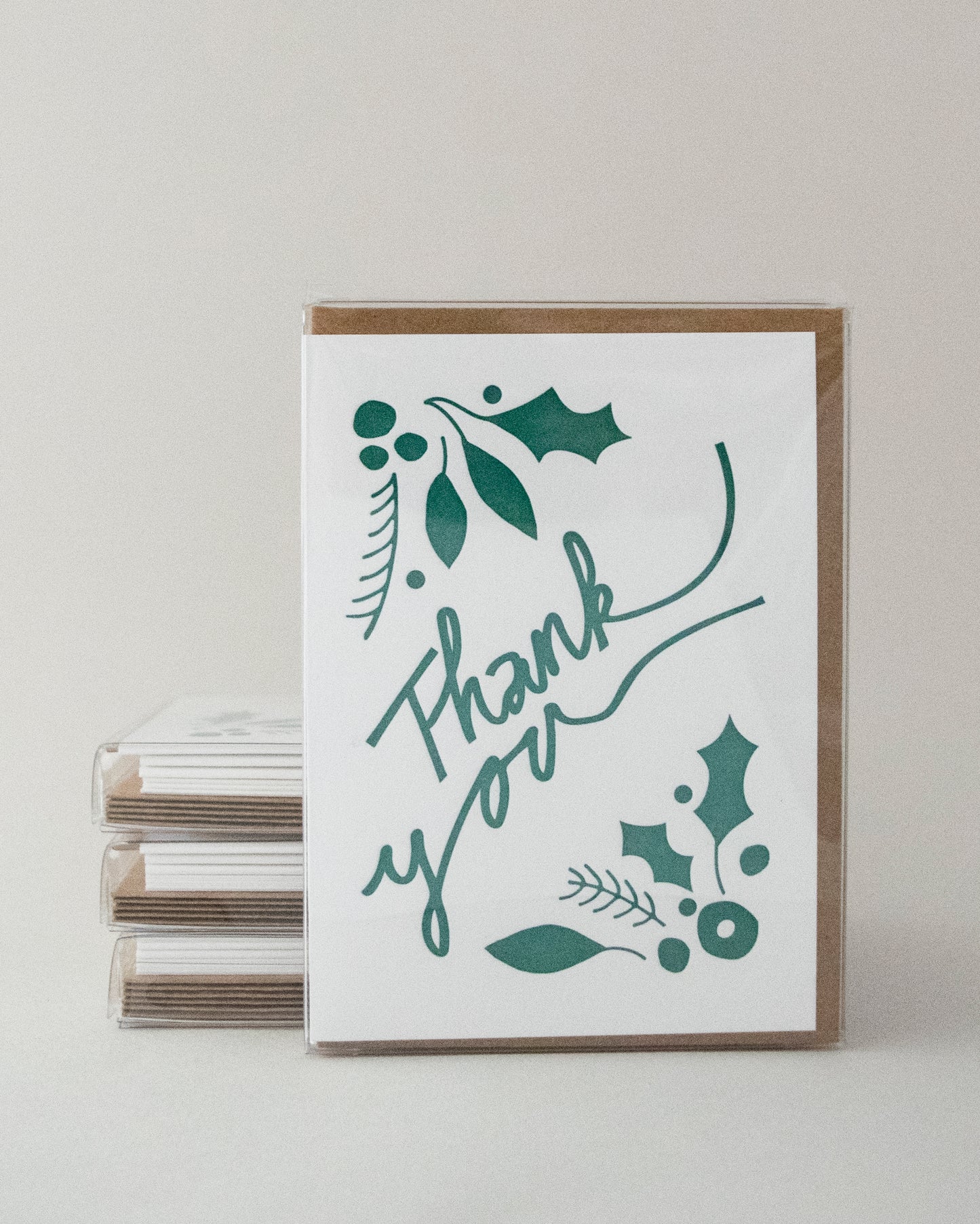 Green Holly TY Card #110