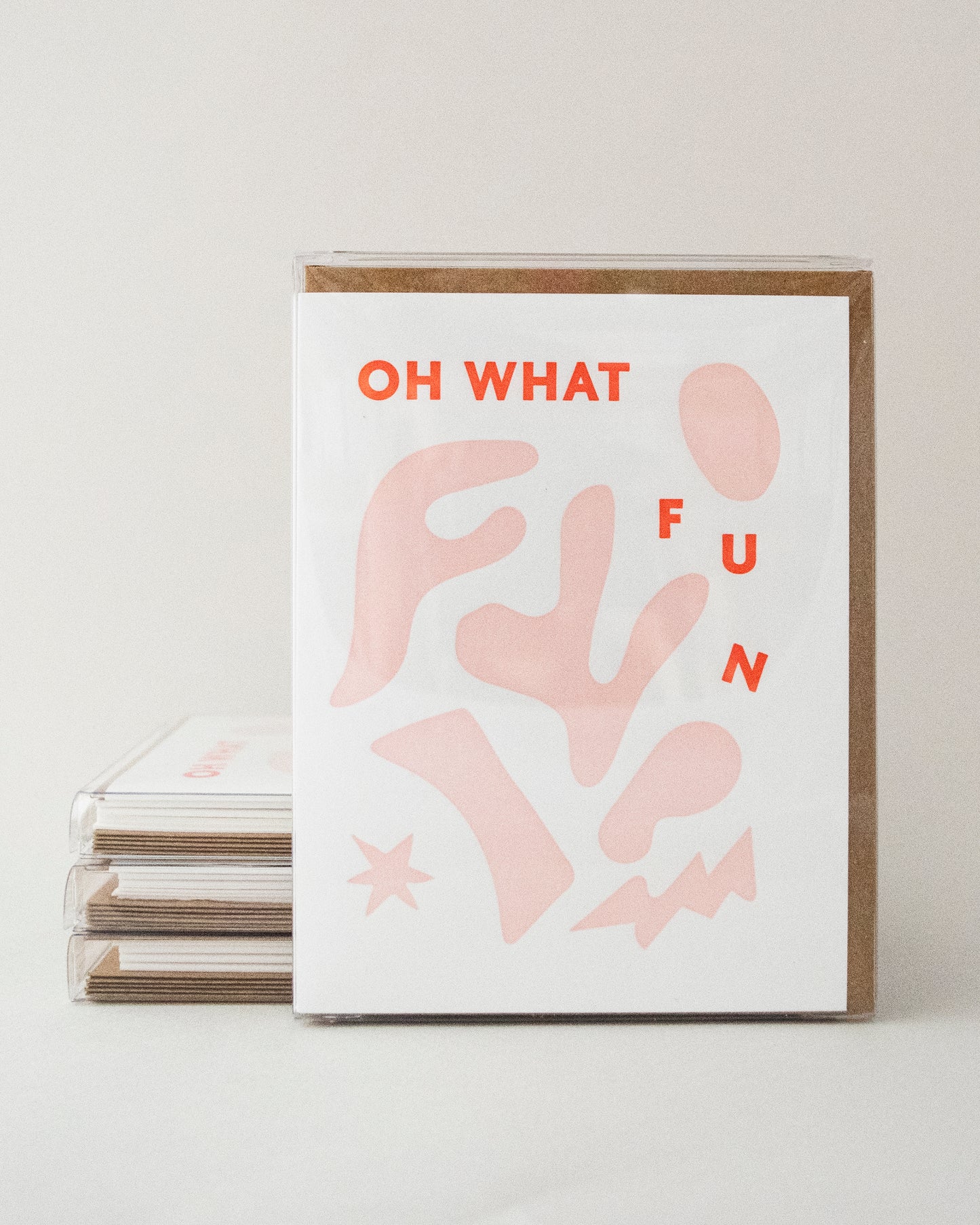 Oh What Fun Cards, Set of 6, #001B