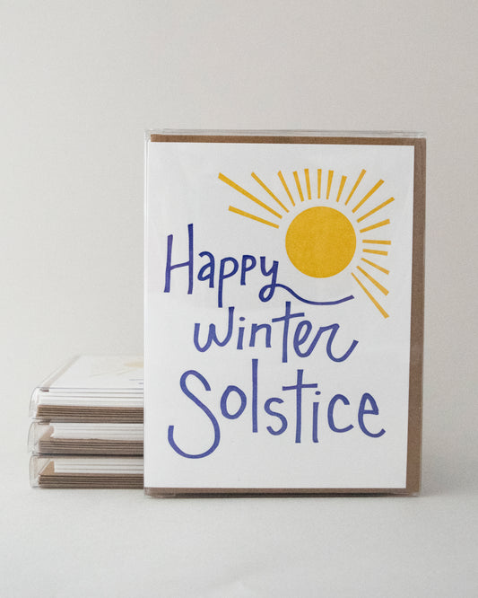Box of 6, Winter Solstice Cards, 053B