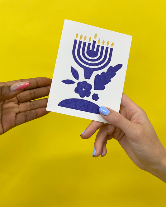 Happy Hanukkah Card  #057