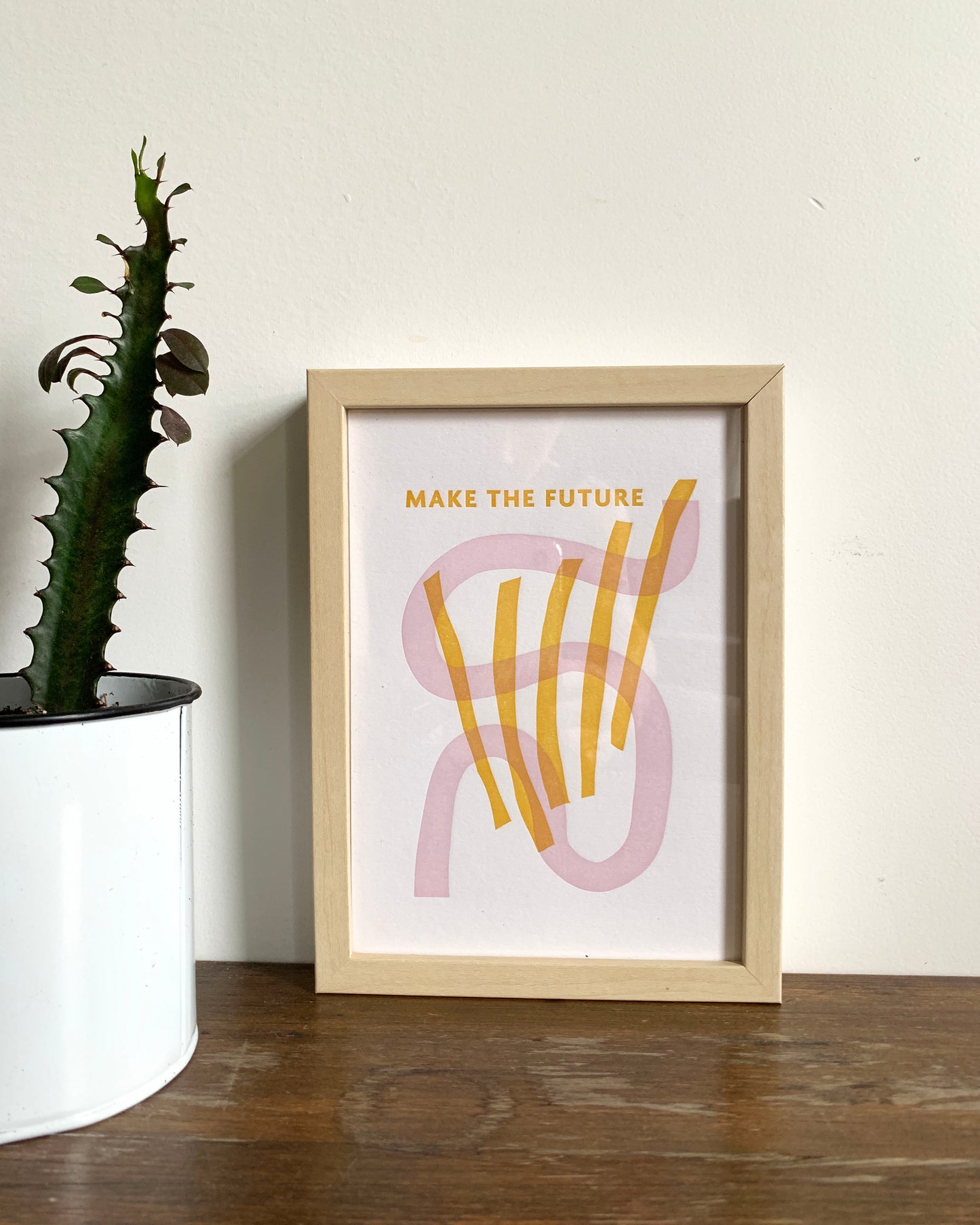 5x7" Make The Future Art Print #058